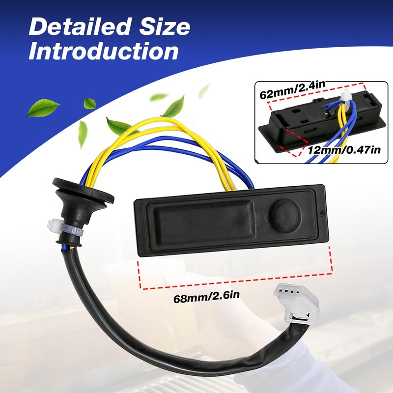 Hoypeyfiy Rear Trunk Lid Release Tailgate Opening Switch 25380-1AA0A Replacement