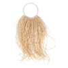 Pastoral Style Raffia Pendant Woven Wall Background Decoration for Home