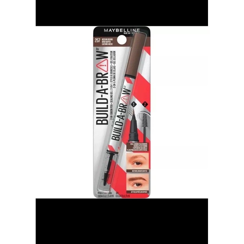 Maybelline Build-A-Brow 2-In-1 Brow Pen + Sealing Gel