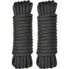 PACTHSD Boat Dock Lines 2 Pack 3/8" x 25' Double