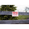 Posted Private Property No Trespassing Tyvek Sign | Heavy Duty