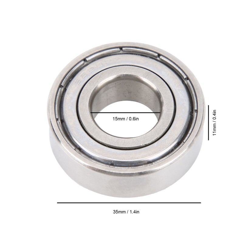 10Pcs Mini Bearing High Rotating Speed Double Shielded Machinery Parts