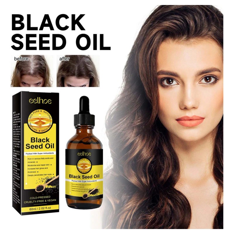 De Negra Aceite Semilla Máscara Esencia De Y Para