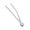Concave Cutter Chromium Alloy Silver Bonsai Concave Branch Cutter Durable