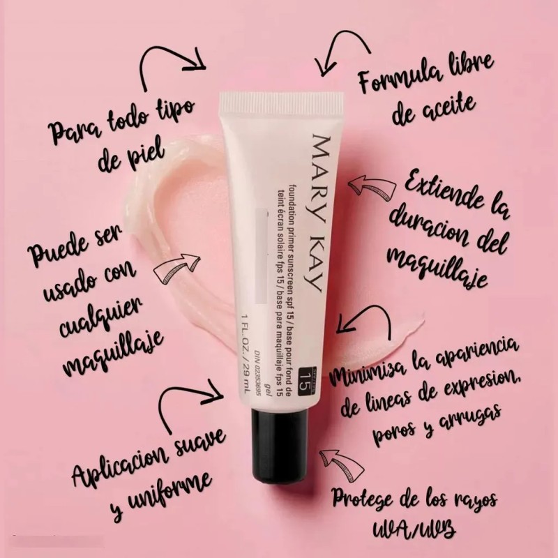 Set Base De Maquillaje Fps 15 Y Fijador Maquillaje Mary