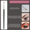KINGMAS Eyebrow Brush & Eyelash Separator Eyeliner Brush and Brow