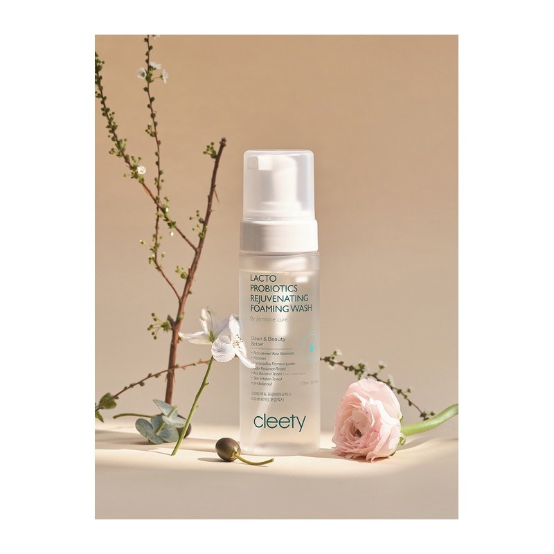 Lacto Probiotics Rejuvenating Foaming Wash Feminine Cleanser 175ml / 락토