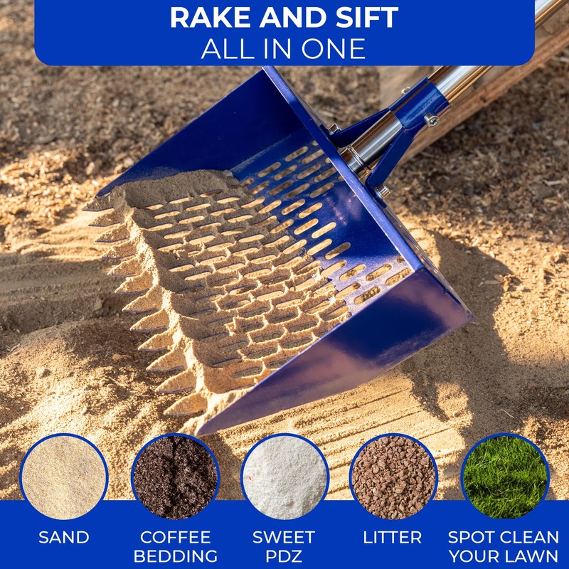 CRITTER FAVS Chicken Poop Scooper for Sand & Litter –