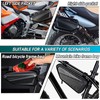 RAPIDSKY Bicycle Hard Case Triangle Tube Package Motorcycle Rear Package