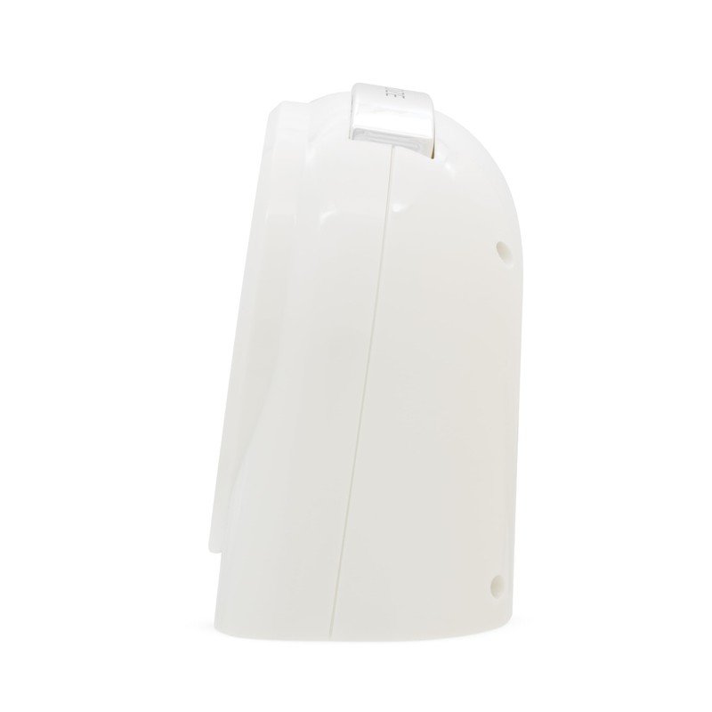 Bentima by Acctim 14702 Sweeper One Non-Tick Alarm Clock, White