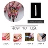 MISUD Press on Nails - Medium Stiletto Glue on Nails