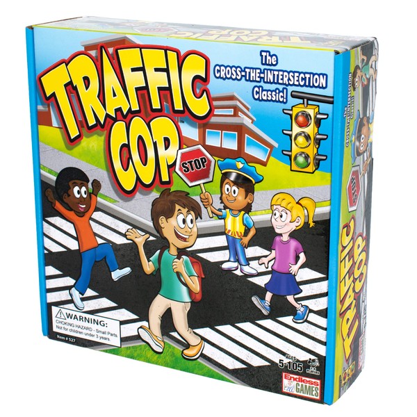 Traffic Cop: The School Yard Game of Stop and Go - Interactive Game for Kids - Promotes Physical Activity - Indoor and Outdoor Safe