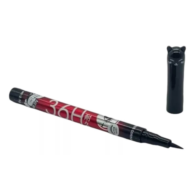 Eco R. Caja 24 Pzas Delineador Líquido 36 Hs Color