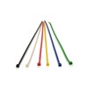 Professional cable ties in black, neutral colours, pack of 100,