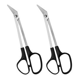 2 Pieces Long Handle Scissors, Toenail Scissors, Manicure Tools, Nail Care Supplies, Beauty Scissors