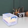 Really Useful Box 9 Liter Plastic Stackable Storage Container with