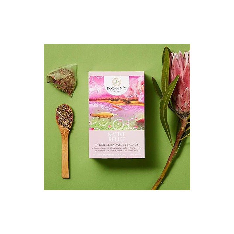 Roogenic Australia Native Relief x 18 Tea Bags
