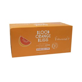 AmishTastes Frannie’s Sparkling Blood Orange Bliss, Protected With High-Density Foam, 12 Oz. (12 Ounce (Pack of 8))