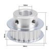 sourcing map Aluminium XL Timing Belt Pulley Flange for 10
