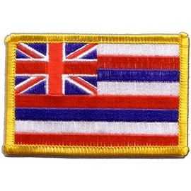 Flags USA Hawaii Flag Patch Flag FRITZE® + Free Sticker