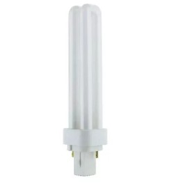 EiKO (2 Pack) 26 watt 5000 Warm White 2Pin G24D-3 Base Compact Fluorescent Quad Tube