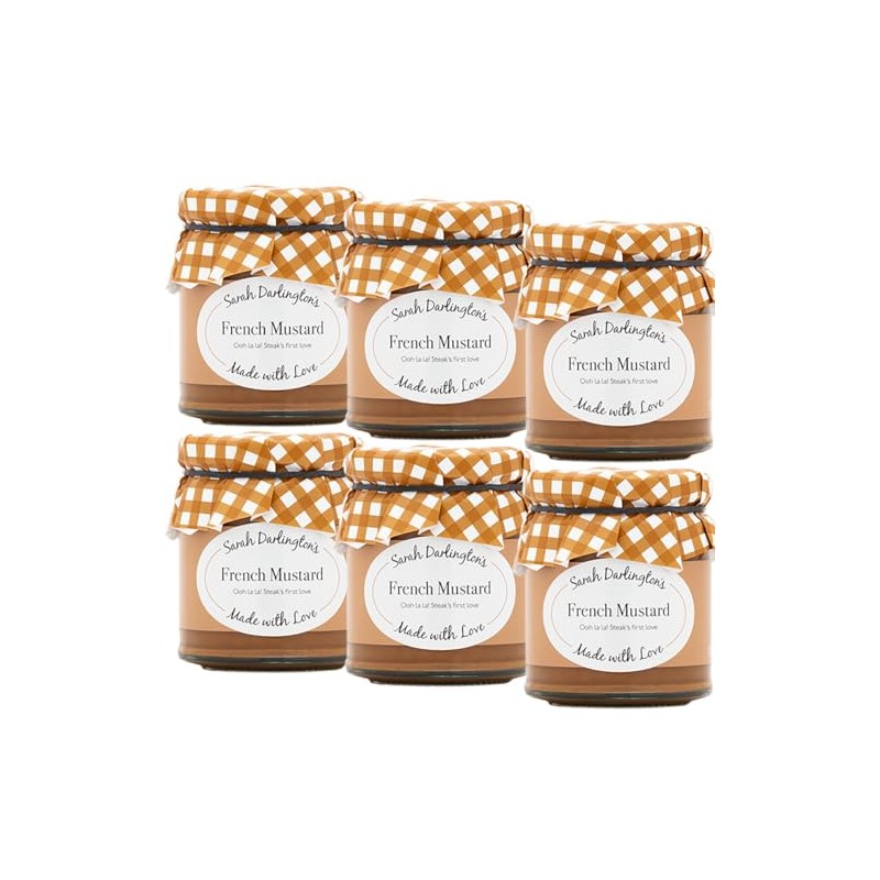 Mrs Darlington's French Mustard - 170g - Pack of 6