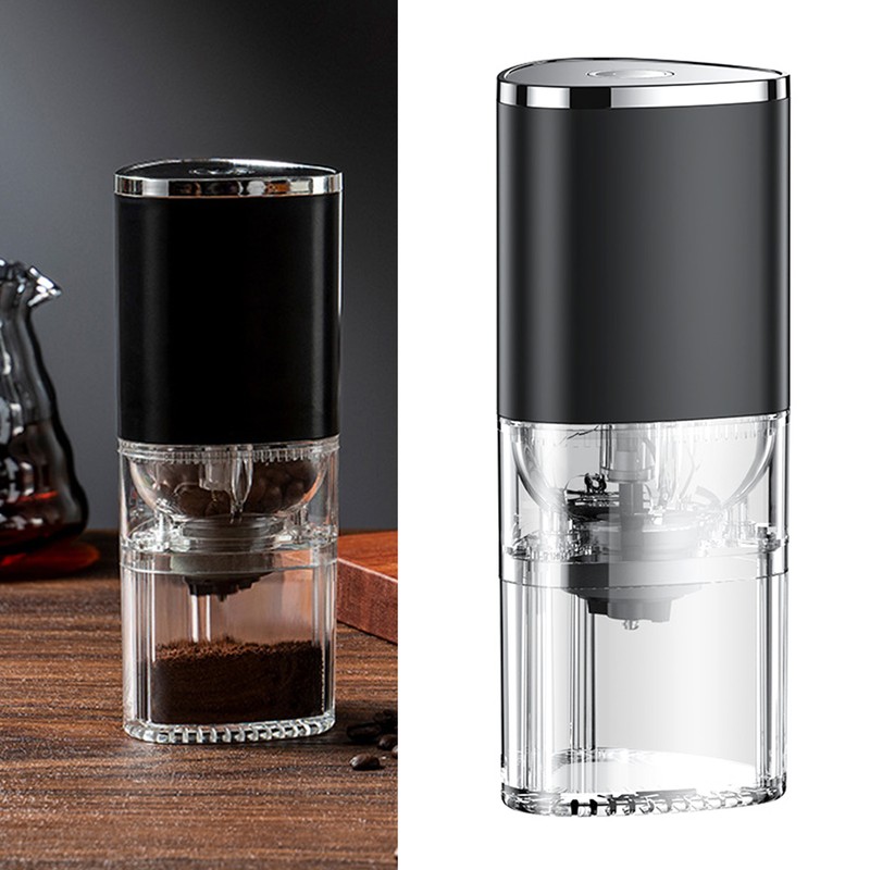 Portable Electric Coffee Grinder 13W 155ml Automatic Enhanced Flavor Rechargeable
