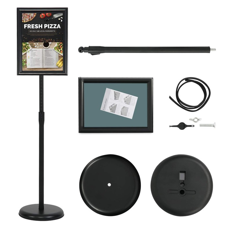 VAIIGO 11 x 17 Inch Adjustable Pedestal Sign Holder Poster