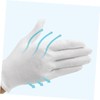 FOMIYES 12 Pair Lightweight Cotton Gloves Wear Resistant Protective Work