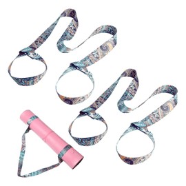 FFDHWU 2 Pieces Yoga Mat Binding Straps, Yoga Mat Storage Straps, Yoga Mat Accessories, Adjustable Straps, Yoga Mat Carrying Straps
