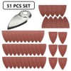 Finger Oscillating Multitool, Finger Sanding Sheets Sand Disc Kit, Sanding