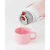 Skater P-SKDC4-C Stainless Steel Water Bottle Replacement Spare Cup, Pink
