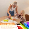 6 Pieces Painting Sponge, School Sponges, Round Sponge Set, Round
