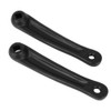 VGEBY Motorcycle Crank Arm Pair Diamond Hole Square Hole Drive