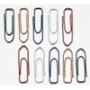 Wedo 90050099 Paperclips Metal 26 mm (Coated), Pack of 500 Assorted Colours