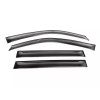 SDZ Tape on 4 Pcs Window Visor Sun Vent Rain