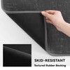 SIXHOME 53 * 53cm Dark Grey Non Slip Bath Mat