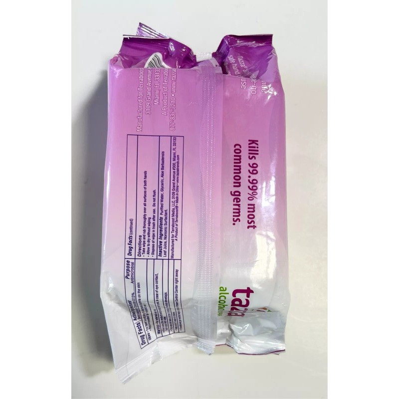 Tazza Hand Wipes, 3 Packs x 160Wipes
