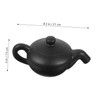 FELTECHELECTR 1set Ceramic Floating Teapot Invisible Water Flow Desktop Ornament