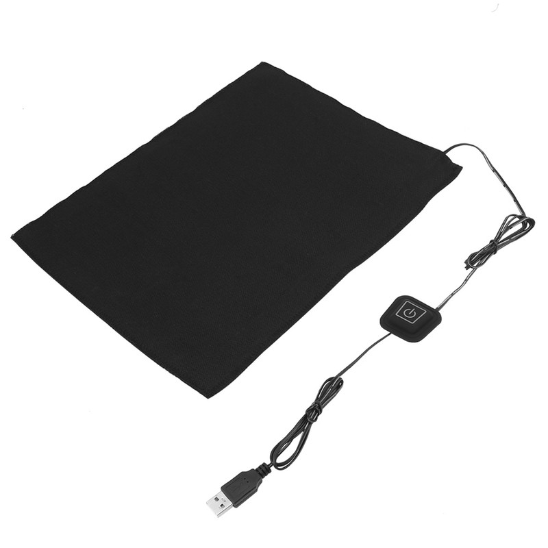 DC 5V 3‑Shift USB Electric Cloth Heater Pad Heating Element