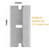 WEKOIL Razor Blades Metal Scraper Tool Glass Scraper Stove Top