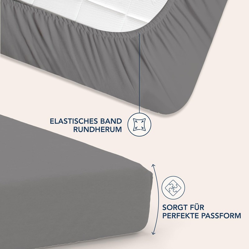 Dreamzie Fitted Sheet 200 x 200 cm - 35 cm