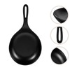 Kichvoe Spoon Plate with Handle Korean Handheld Plate Melamine Serving