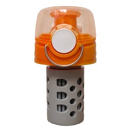 Water Vitalis Travel Filter Bottle Outdoor Bottle Drinking Water Filter Virus Filter Novelty 1.0 L (Orange)