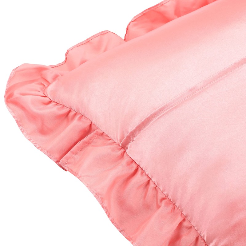 PiccoCasa Satin Pillowcases for Hair and Skin, Retro Silky Pillow