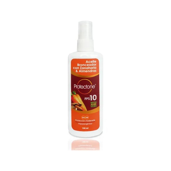 Aceite Bronceador De Zanahoria Y Almendras, 100 Ml