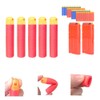 POFET Red Foam Darts Refill for Nerf N-Strike Elite Mega