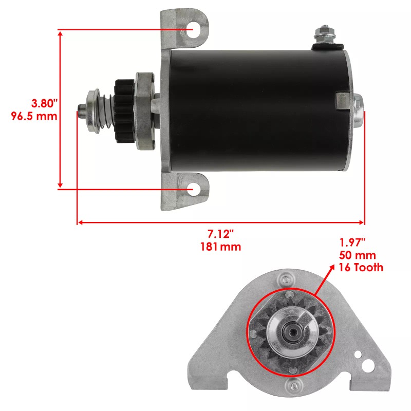 Briggs & Stratton Starter for Briggs & Stratton 243436 243437