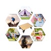 iClimb Ultralight Compact Mini Beach Picnic Folding Alu. Table with