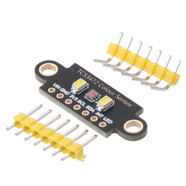 SHUATI 4pcs TCS34725 Color Recognition Module, IIC Communication Color Light Sensor, RGB Development Board Color Recognition Sensor, Color Sensing Module for Arduino